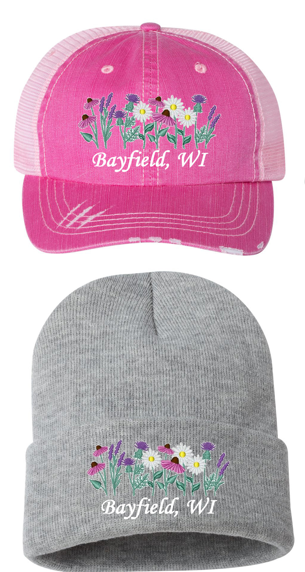 Crystal Healing Bayfield Trucker Caps & Beanies