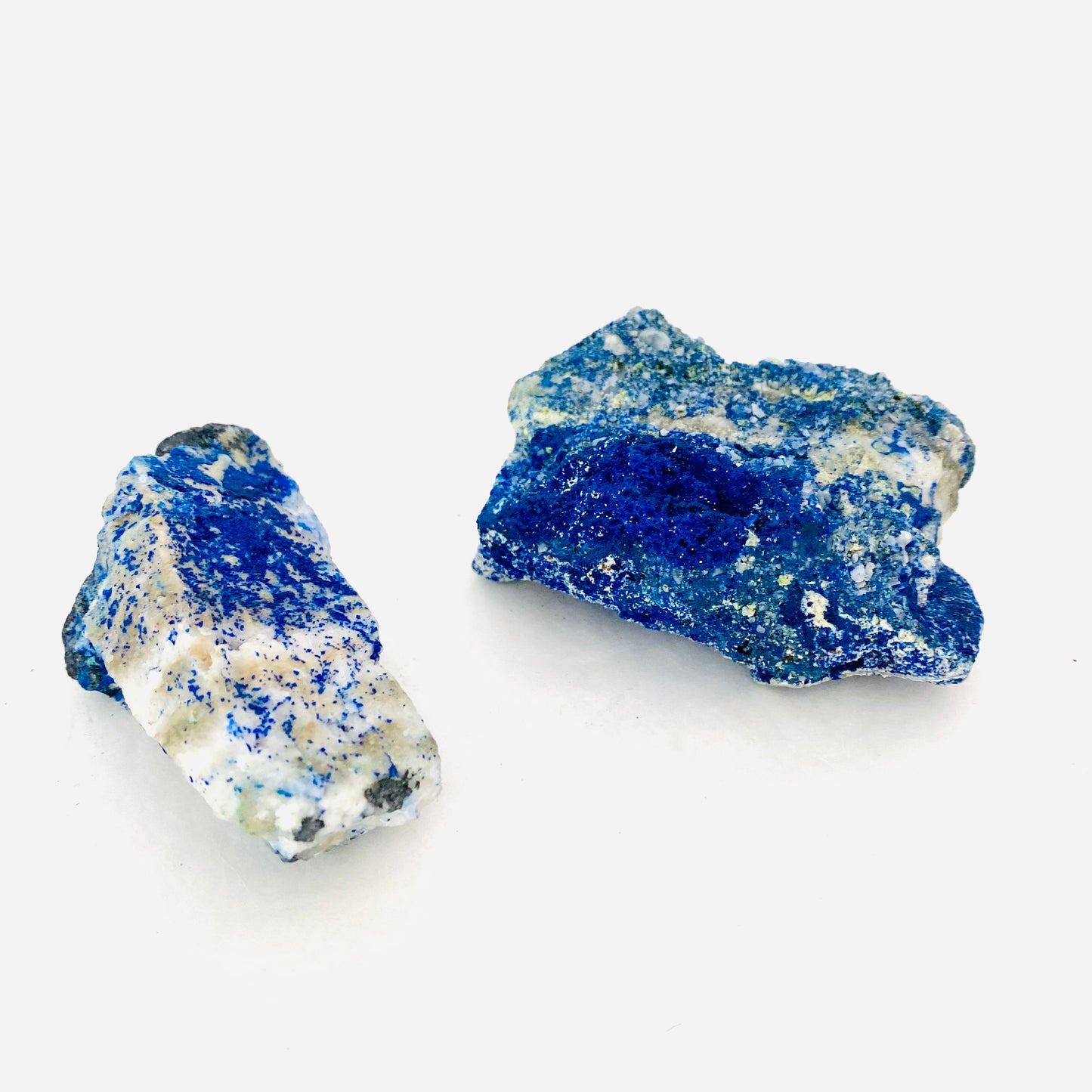Azurite Quartz Crystals